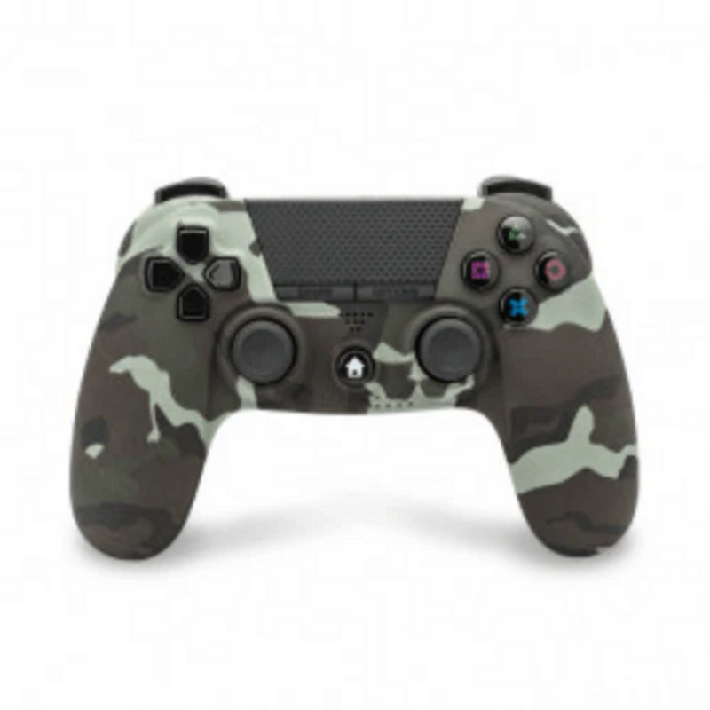 PS4 bluetooth camouflage controller met koptelefoonaansluiting