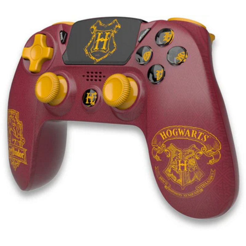 Draadloze Harry Potter Gryffindor Controller voor PS4 - Rood/Geel