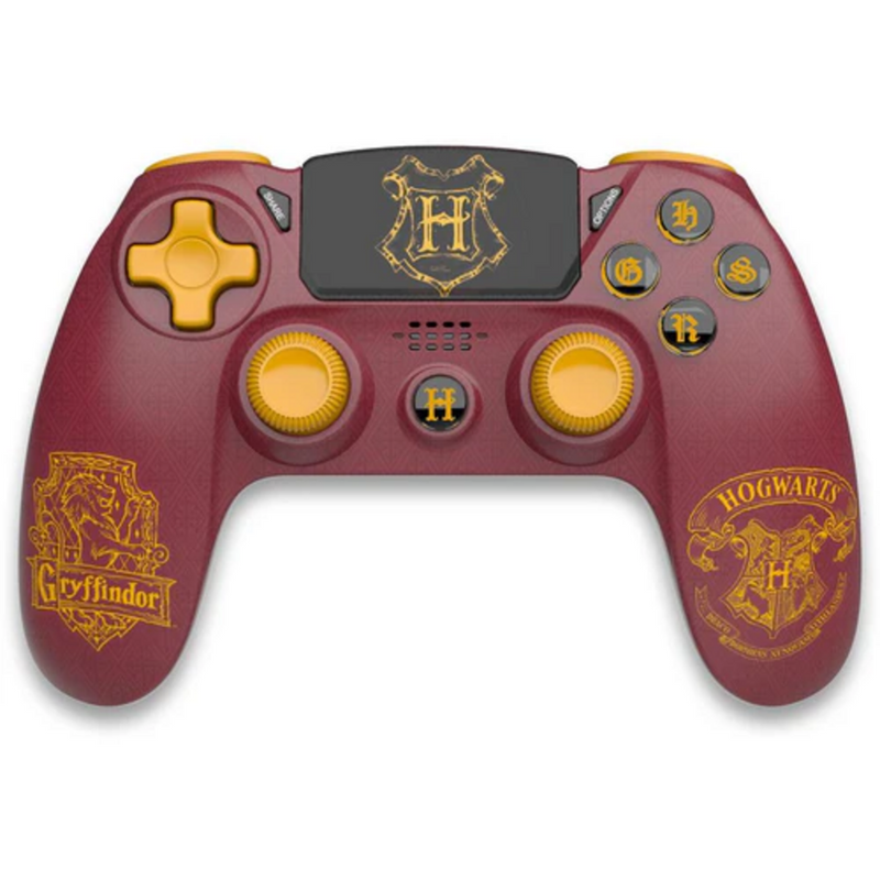 Draadloze Harry Potter Gryffindor Controller voor PS4 - Rood/Geel