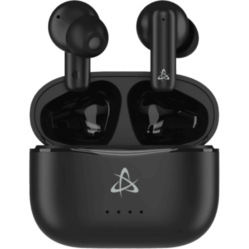 Earbuds Bluetooth EB-TWS05 zwart met rubber dopjes