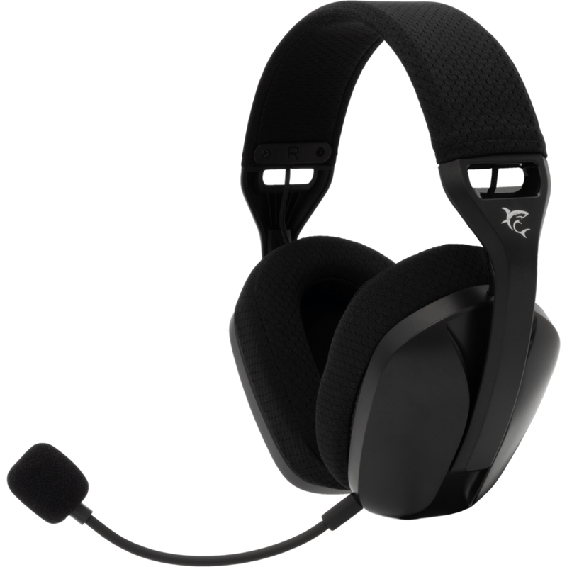 White Shark draadloze gaming headset WGH-2442 Butterfly - zwart