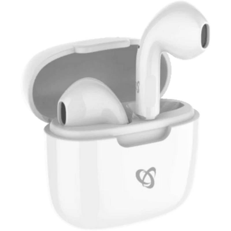 Bluetooth Earbuds met microfoon EB-TWS18- wit- Sbox