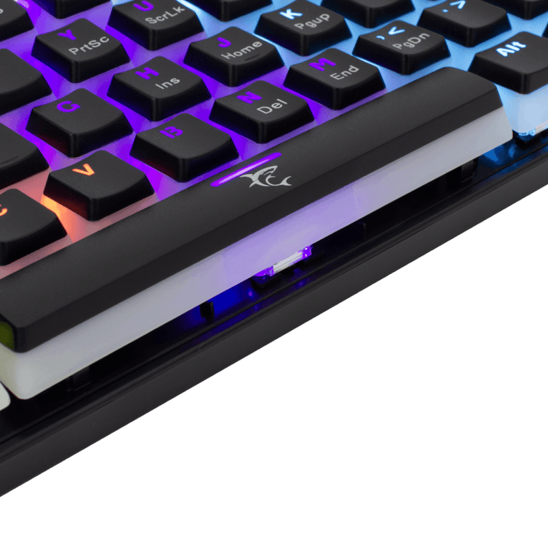 Whiteshark Ashiko compact mechanische gaming keyboard - rode switches - GameBrands