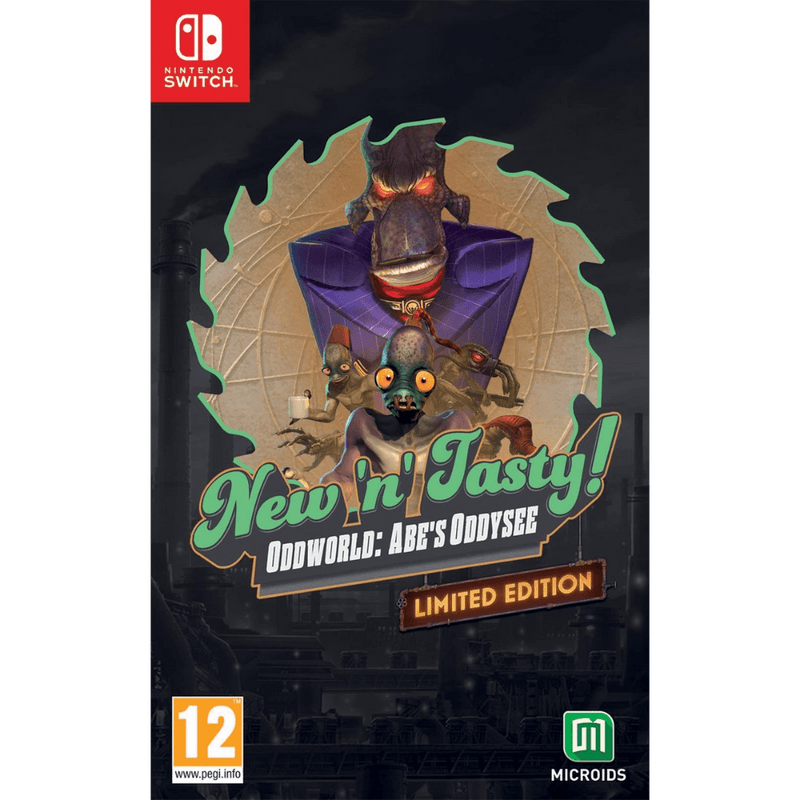 Oddworld New n Tasty Limited Edition - Nintendo Switch Game - GameBrands